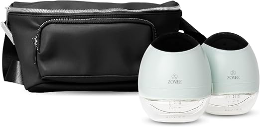 Fit Wearable Breast Pump, Hands Free, Portable,Discrete Electric Double Breast Pump