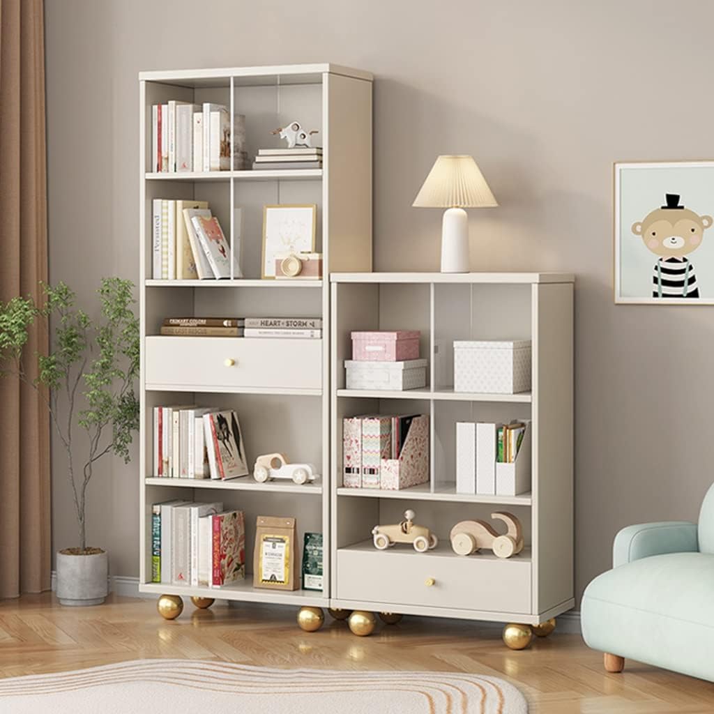 Children/Adult Display Bookshelf, Combination Bookcase Set