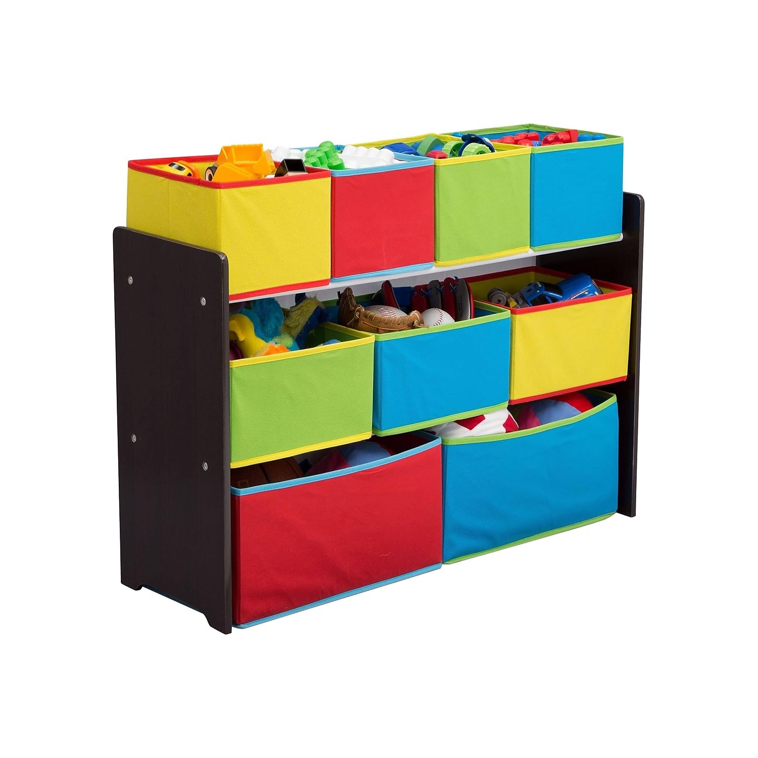 Deluxe Multi-Bin Toy Organizer with Storage Bins