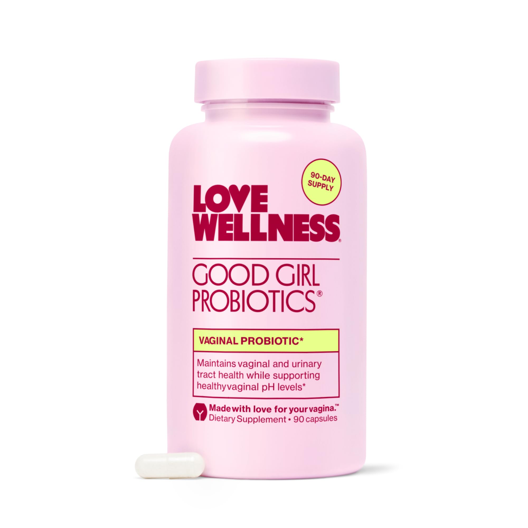 Love Wellness Good Girl Probiotics | Women's Vaginal Health Supplement