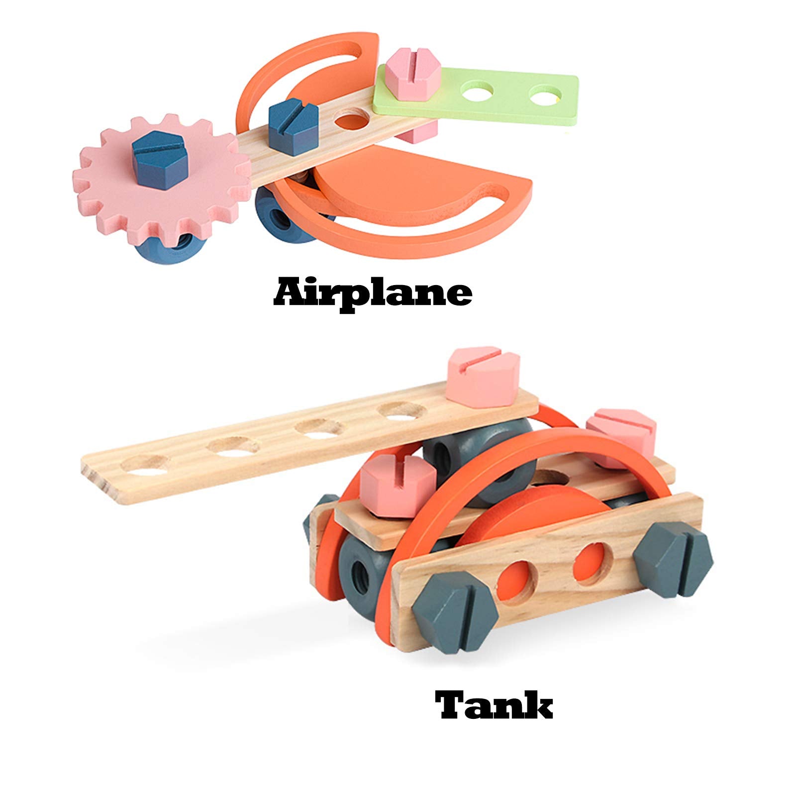 Wooden Tool Bench Workshop Playset for Toddlers