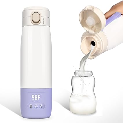 Bottle Warmer for Travel, Bottle Warmer On The Go with Quick Heating