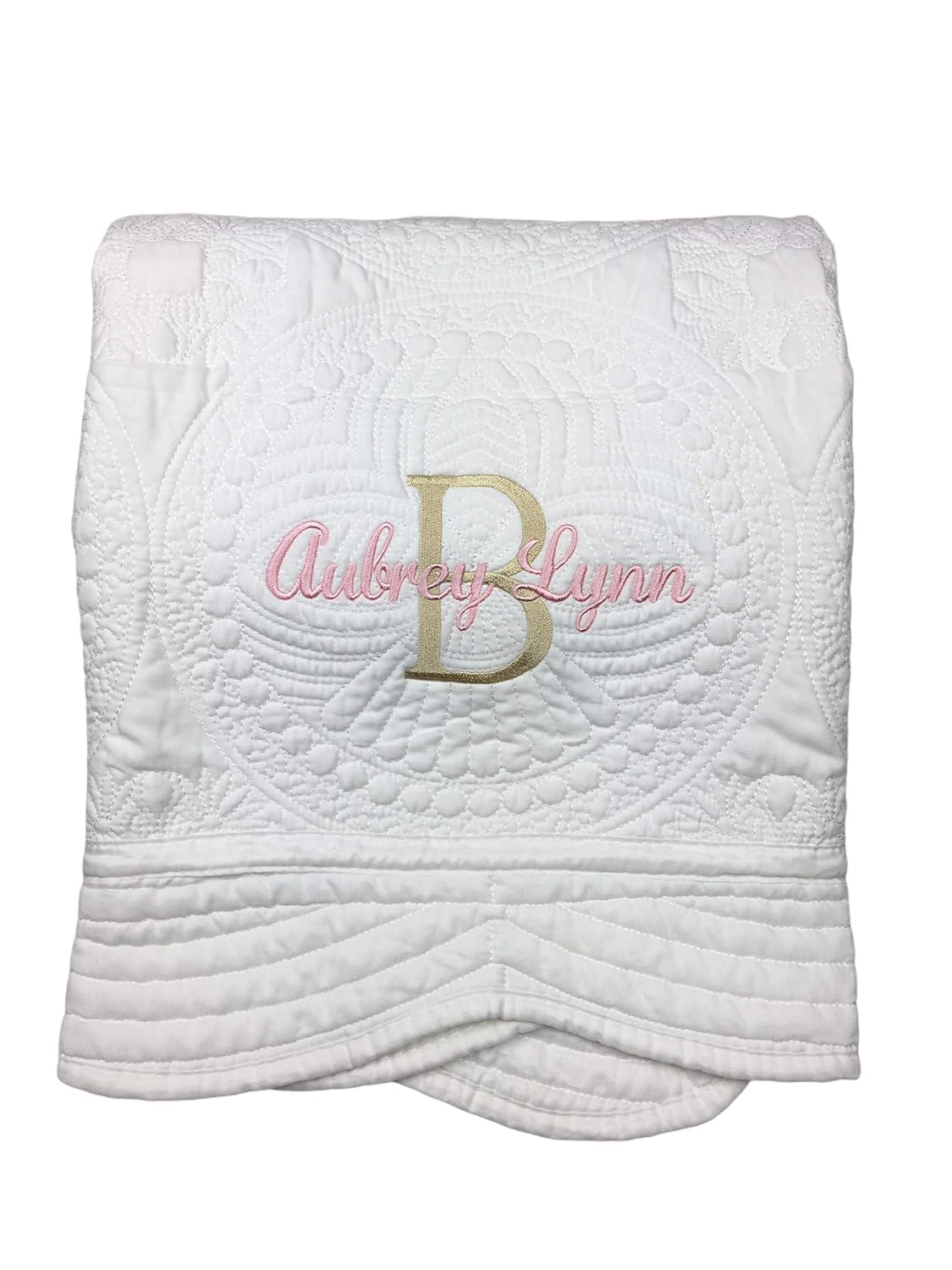 Personalized Baby Quilt Blankets Monogrammed Blankets for Kids baby