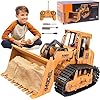 Toy Engineering Digger Truck, Remote Control Rechargable Hydraulic Car