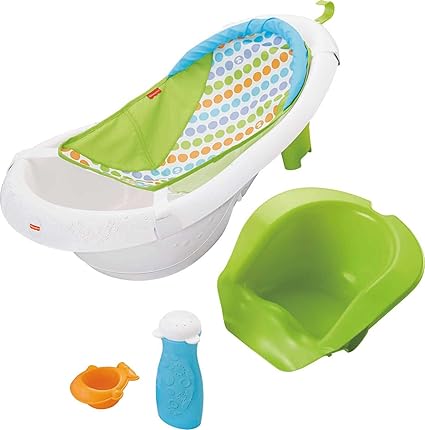 Baby to Toddler Bath 4-in-1 Sling ‘n Seat Tub with Removable Infant