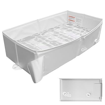 Collapsible Bathtub, Travel Bath Tub for Baby, Foldable