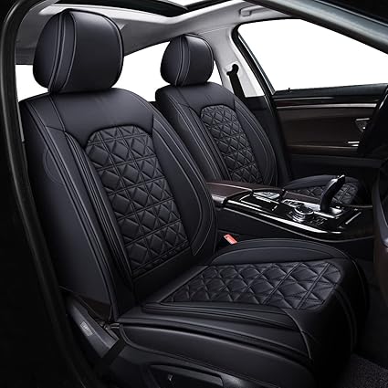 Car Seat Covers Premium Waterproof Faux Leather Cushion Universal Accessories