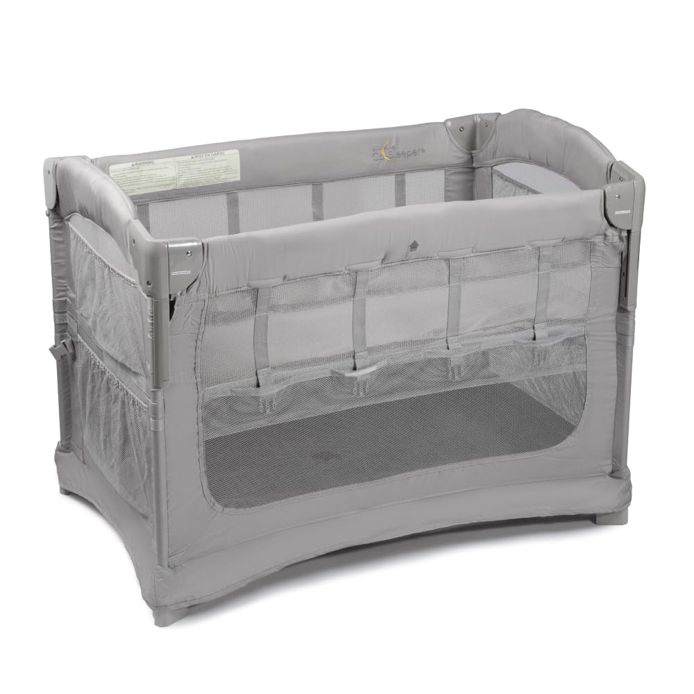 3-in-1 Bedside Bassinet Co-Sleeper with Breathable Mesh