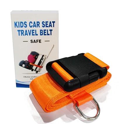 Car Seat Travel Cart for Airport - Carseat Roller for Traveling. Extendable Base Plate