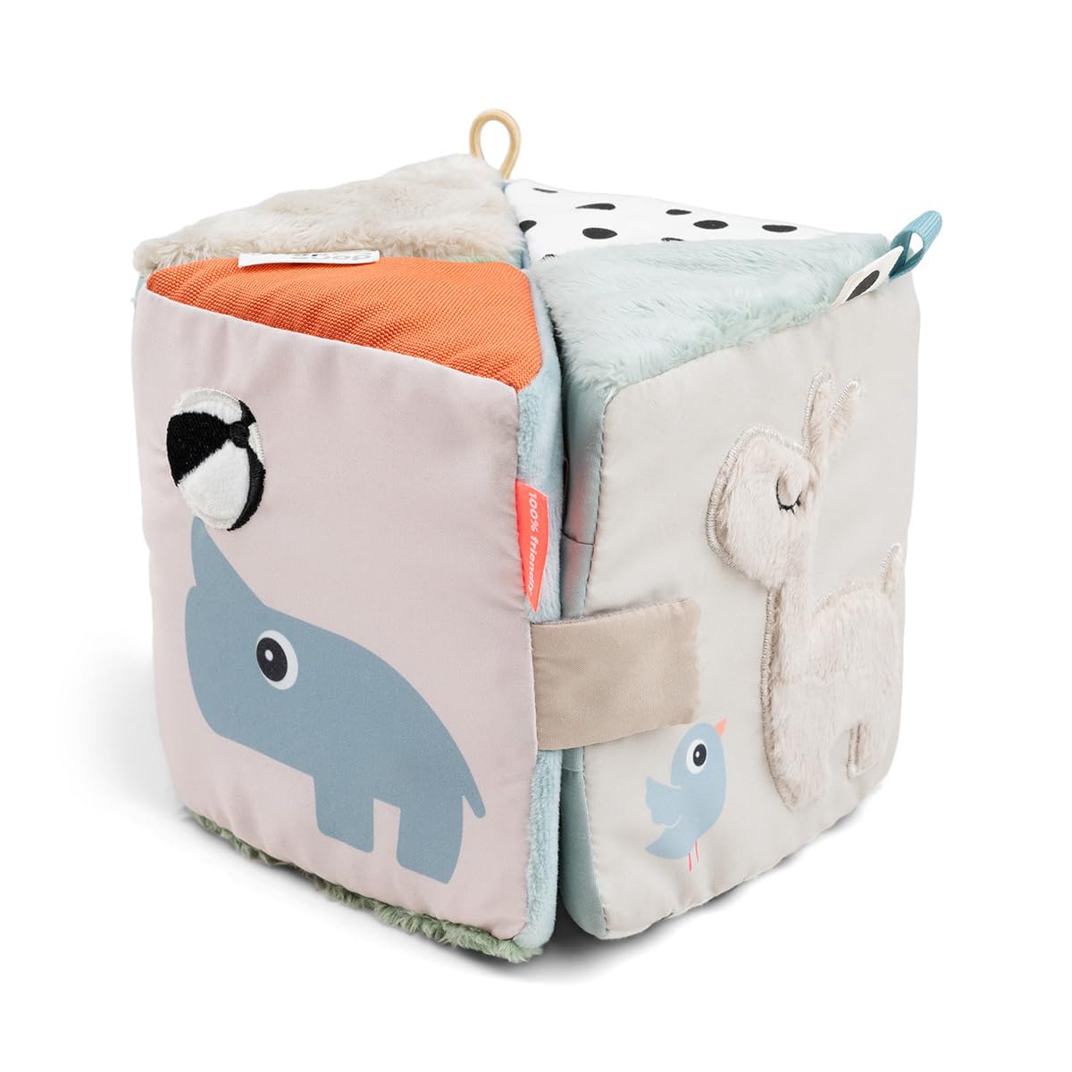 Croco Tummy Time Activity Toy and Deer Friends Fold-Out Sensory Cube - Sensory Play