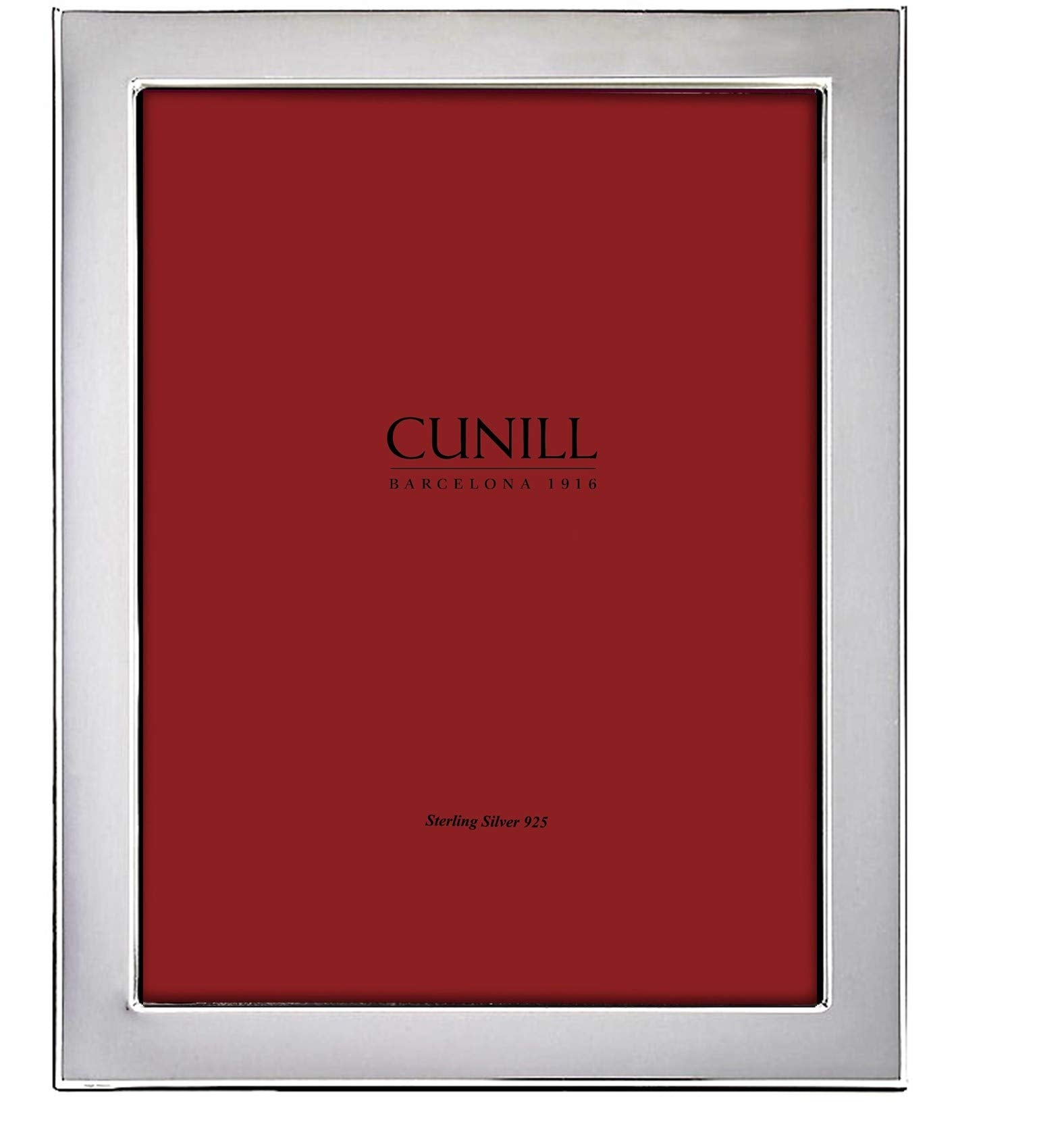 9846 Oxford 4x6 Frame Sterling Silver Picture Frame