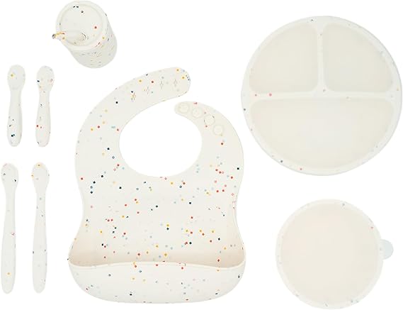 Led Weaning Bundle, Silicone Suction Bowl, Spoons
