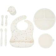 Baby Led Weaning Bundle, Silicone Suction Bowl, Spoons, Bib & Cup