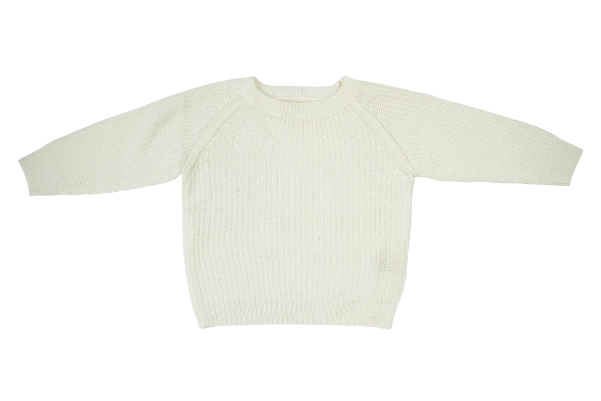 Ivory || Children’s Chunky Knit Sweater