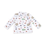 Vintage Football - Polo Long Sleeve Shirt