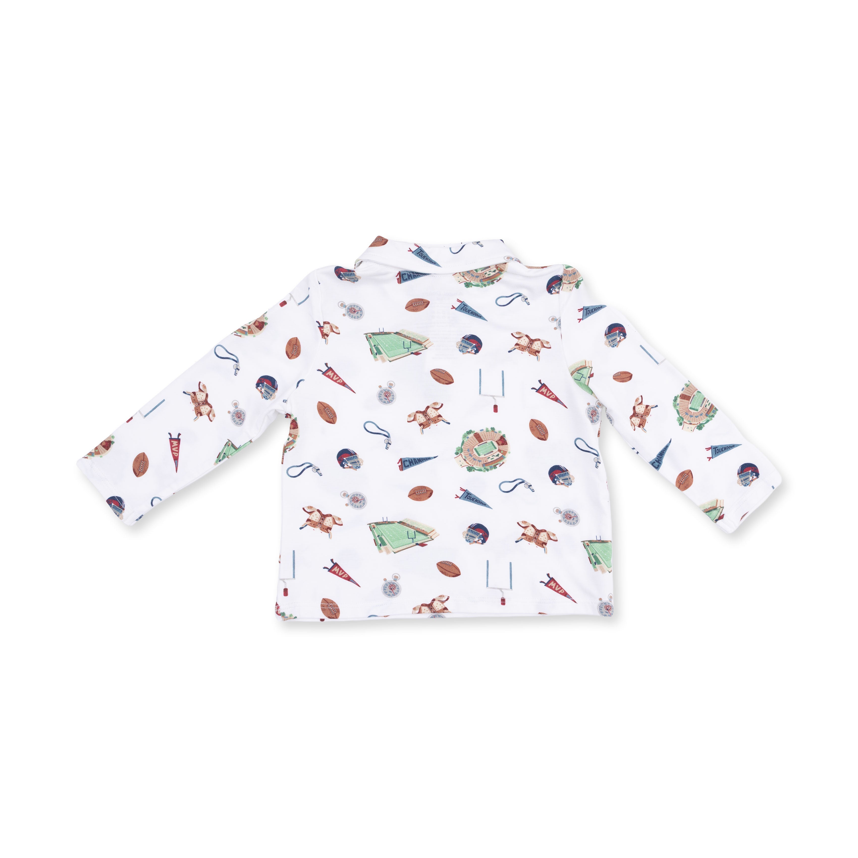 Vintage Football - Polo Long Sleeve Shirt