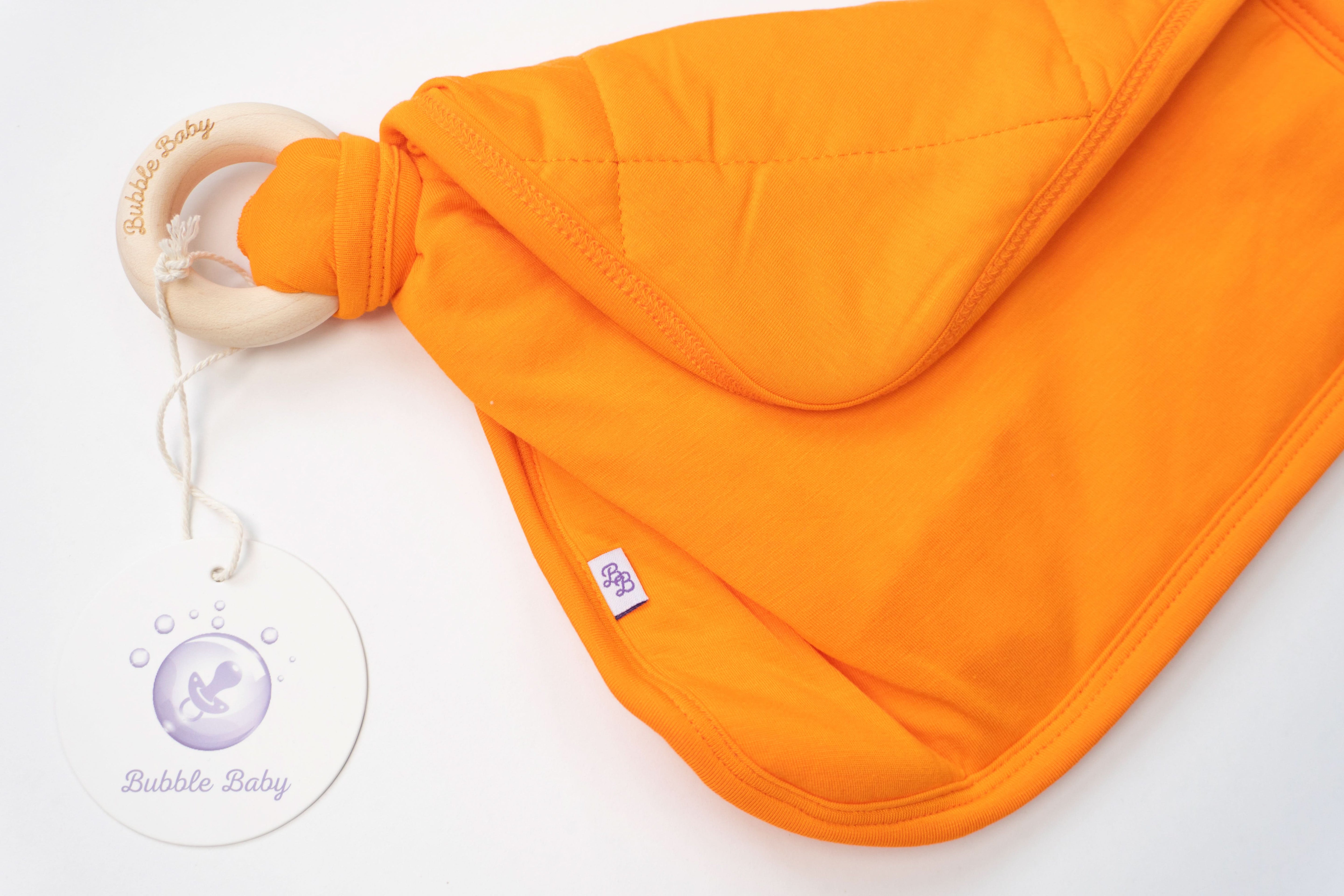 Pumpkin | Sprig Quilted Lovey