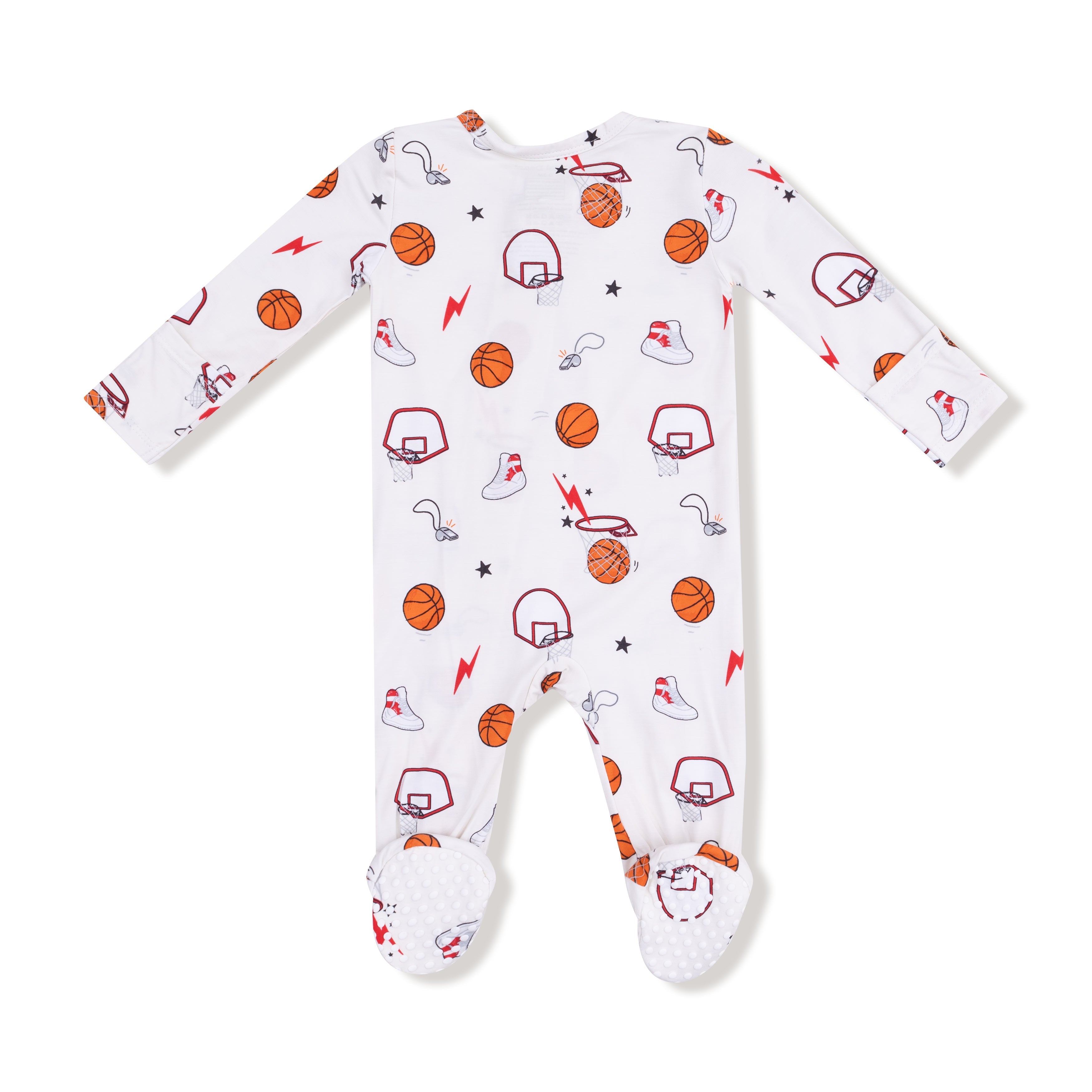 Basketball Uni - 2 Way Zipper Footie