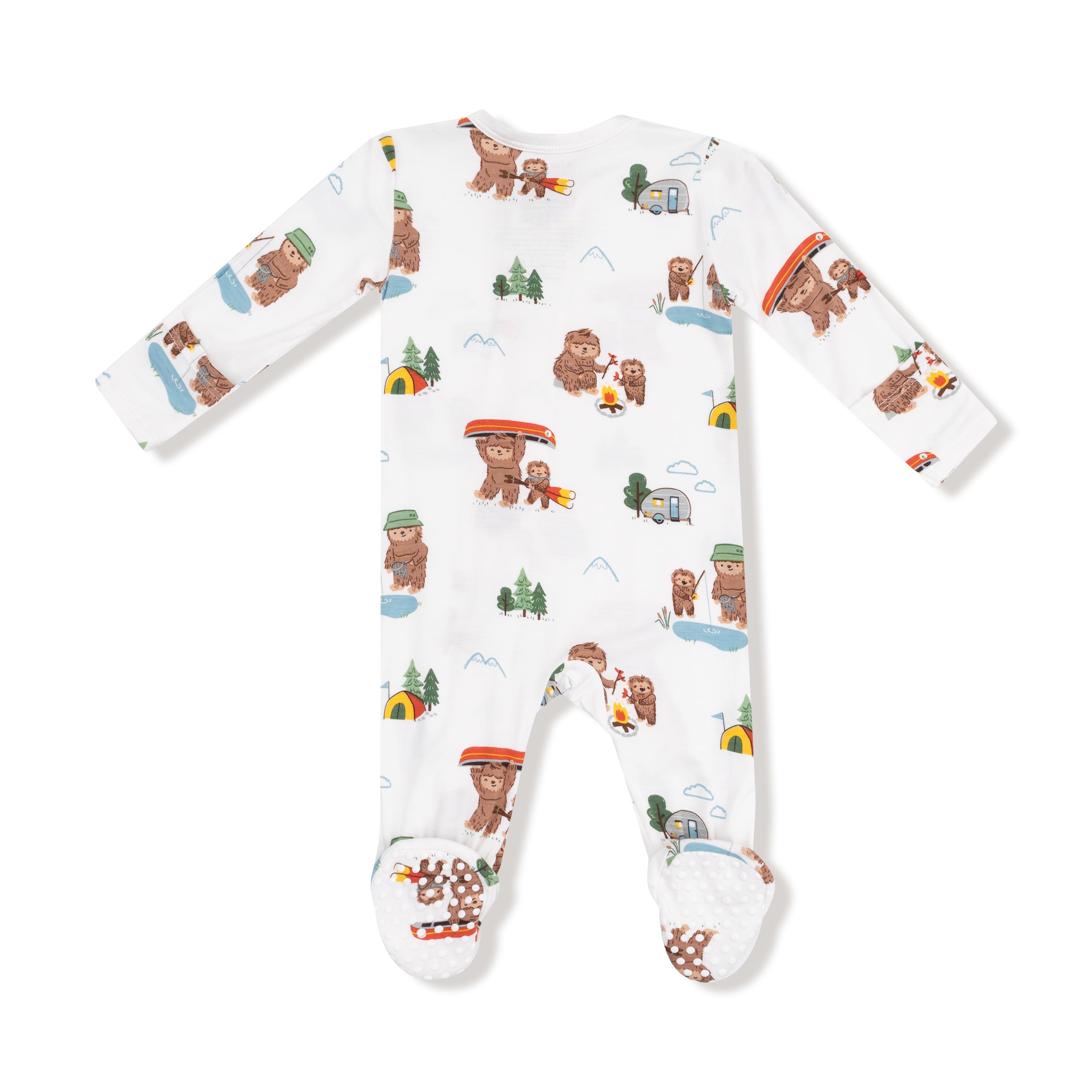 Bigfoot Camping - 2 Way Zipper Footie