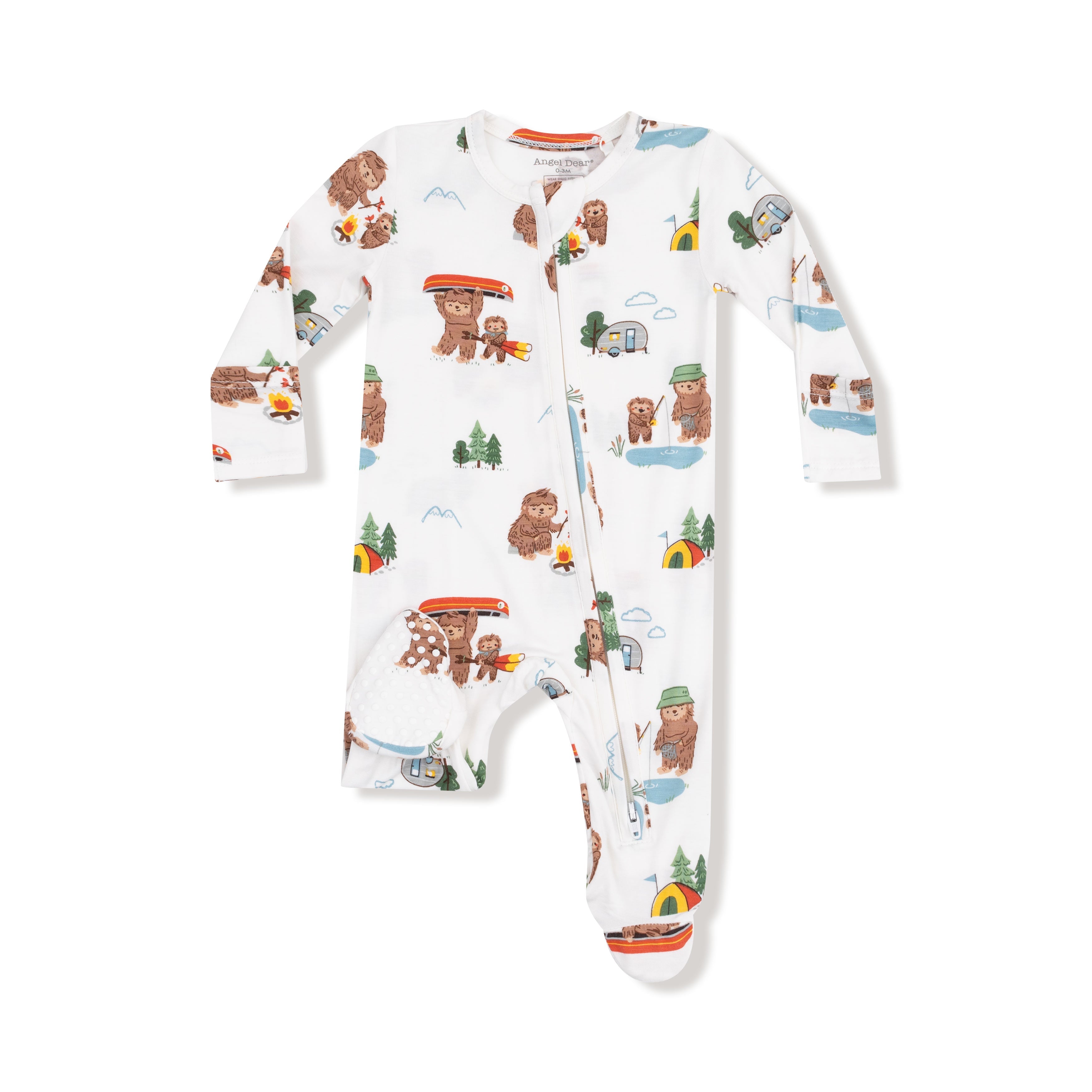 Bigfoot Camping - 2 Way Zipper Footie