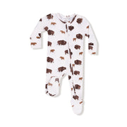 Bison - 2 Way Zipper Footie