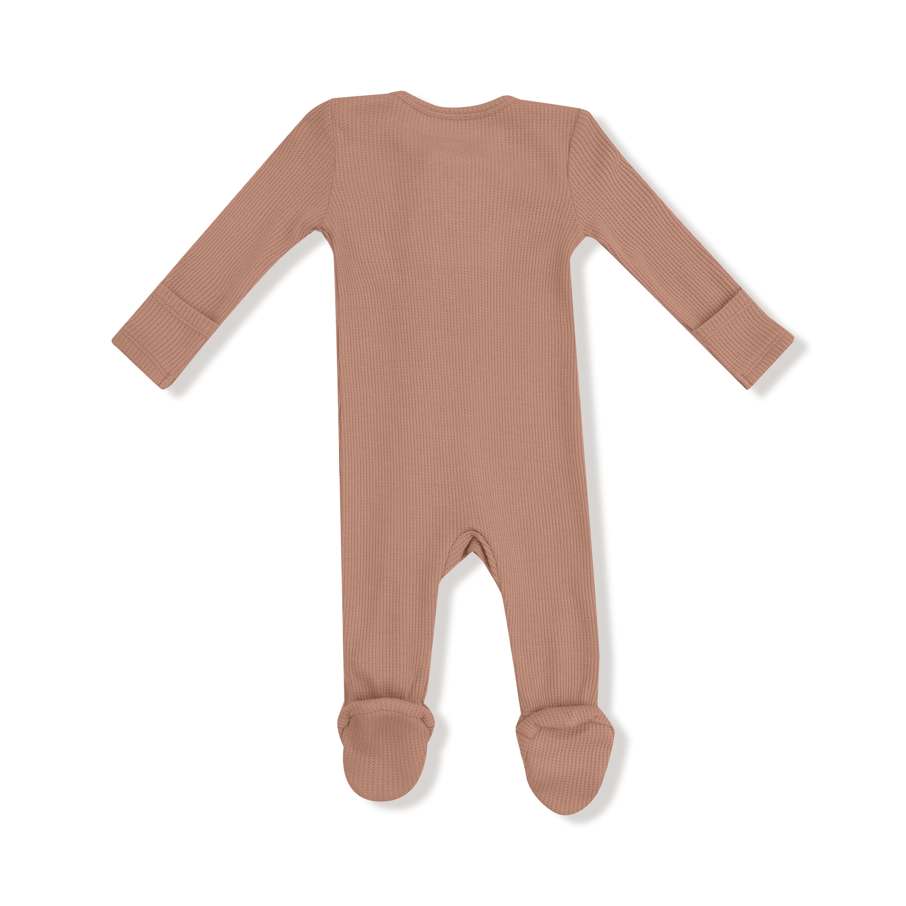 Cafe Au Lait - 2 Way Zipper Footie