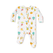 Crunch Munch Veggie Sports - 2 Way Zipper Footie