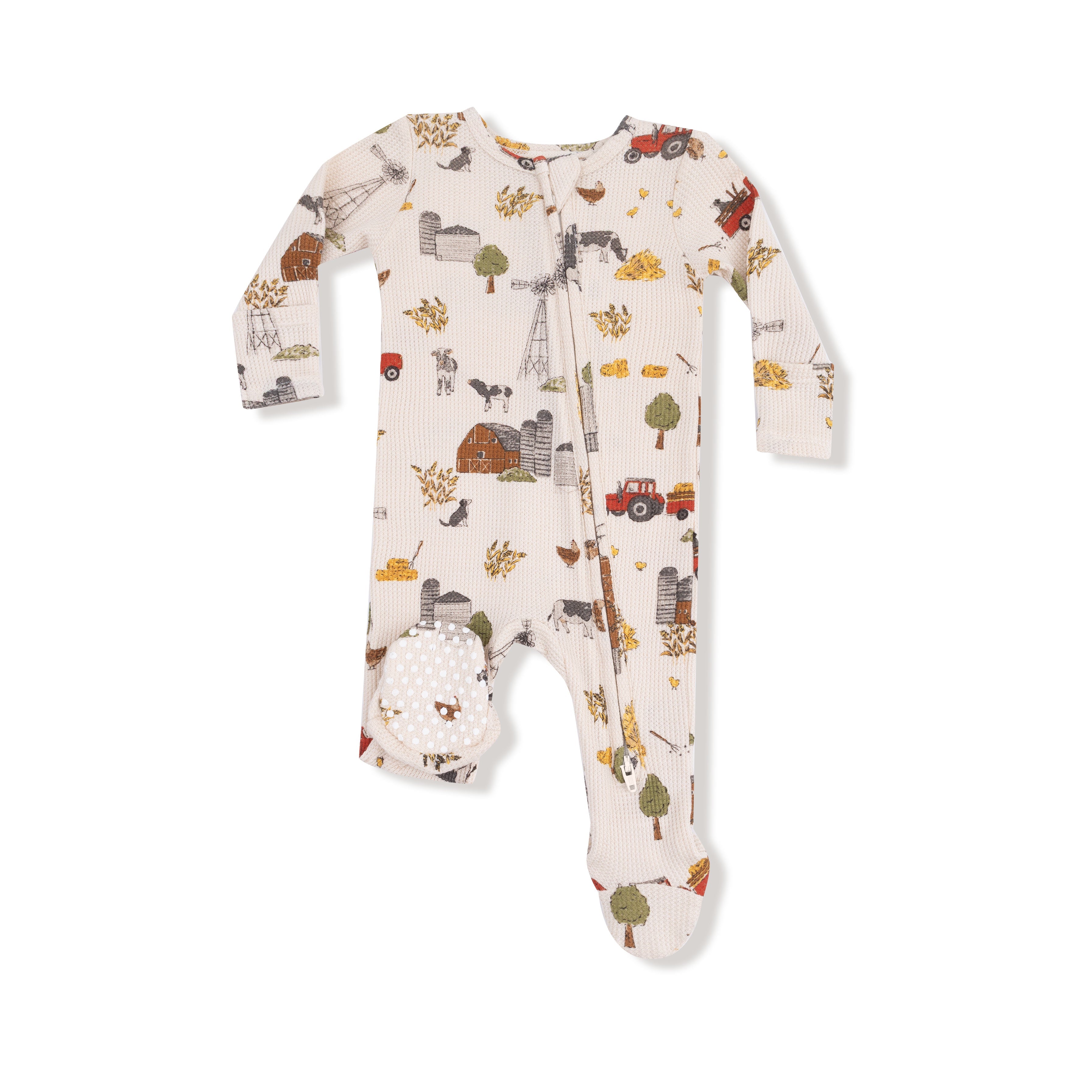 Hay Farmer - 2 Way Zipper Footie