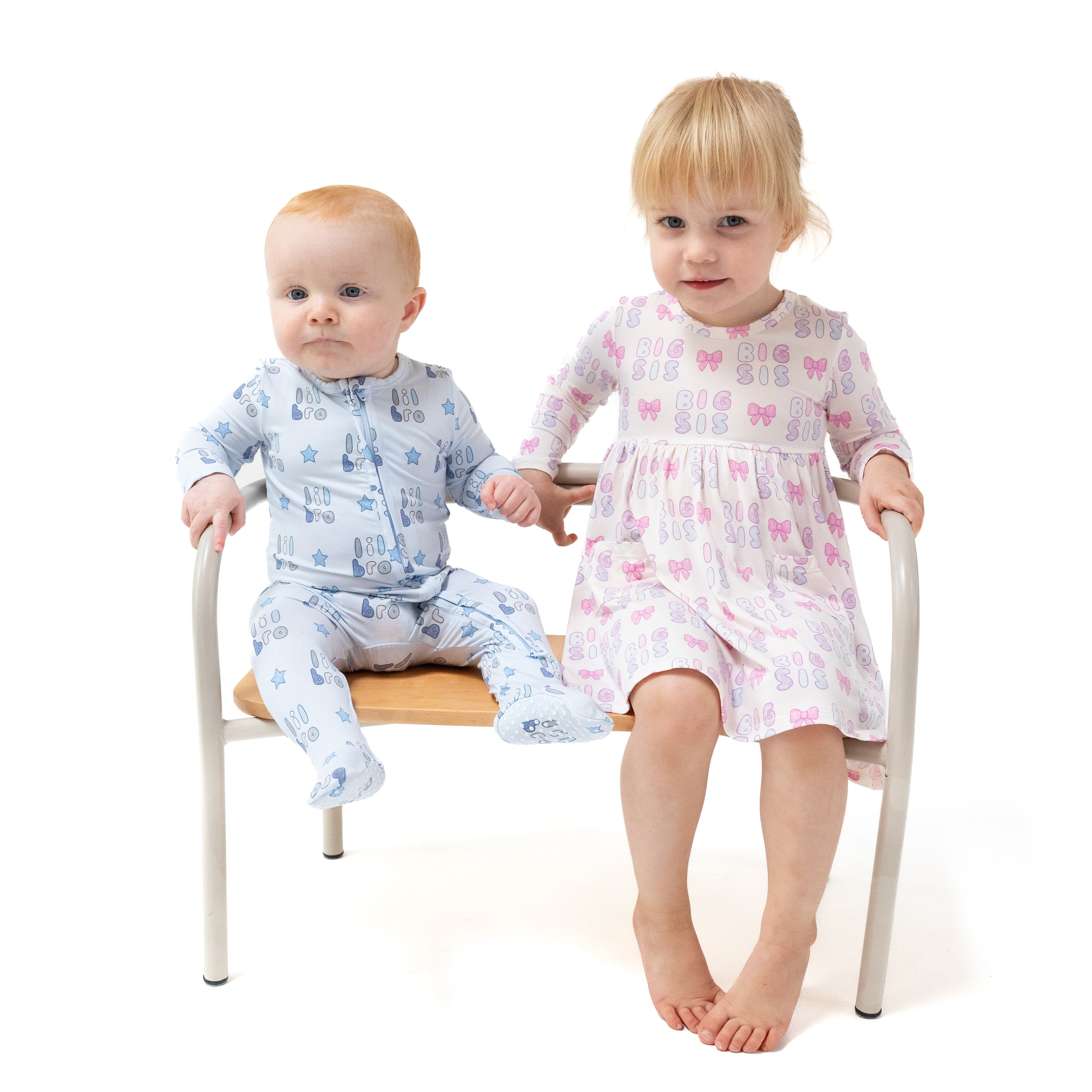 Lil Bro - 2 Way Zipper Footie