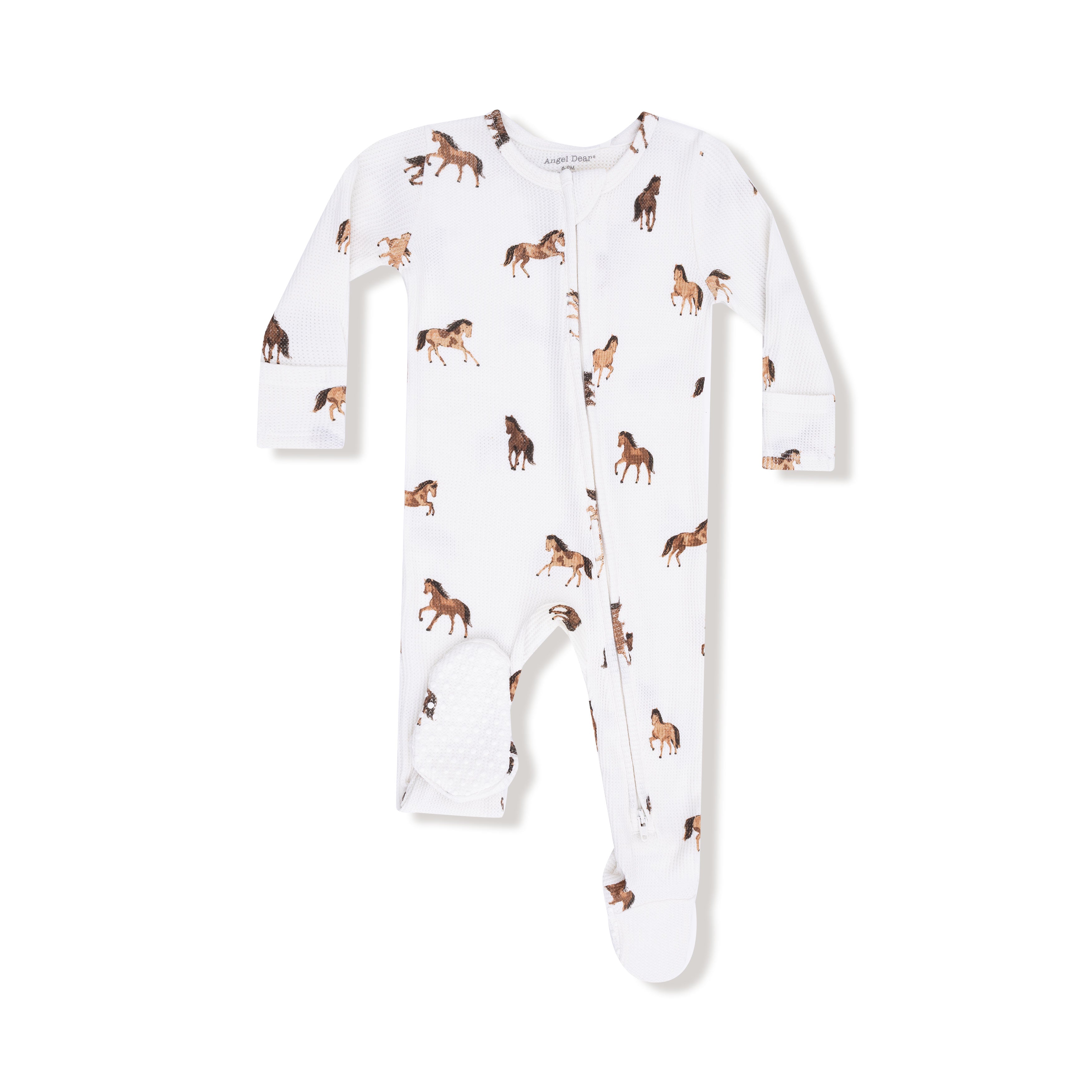 Mini Horses - 2 Way Zipper Footie