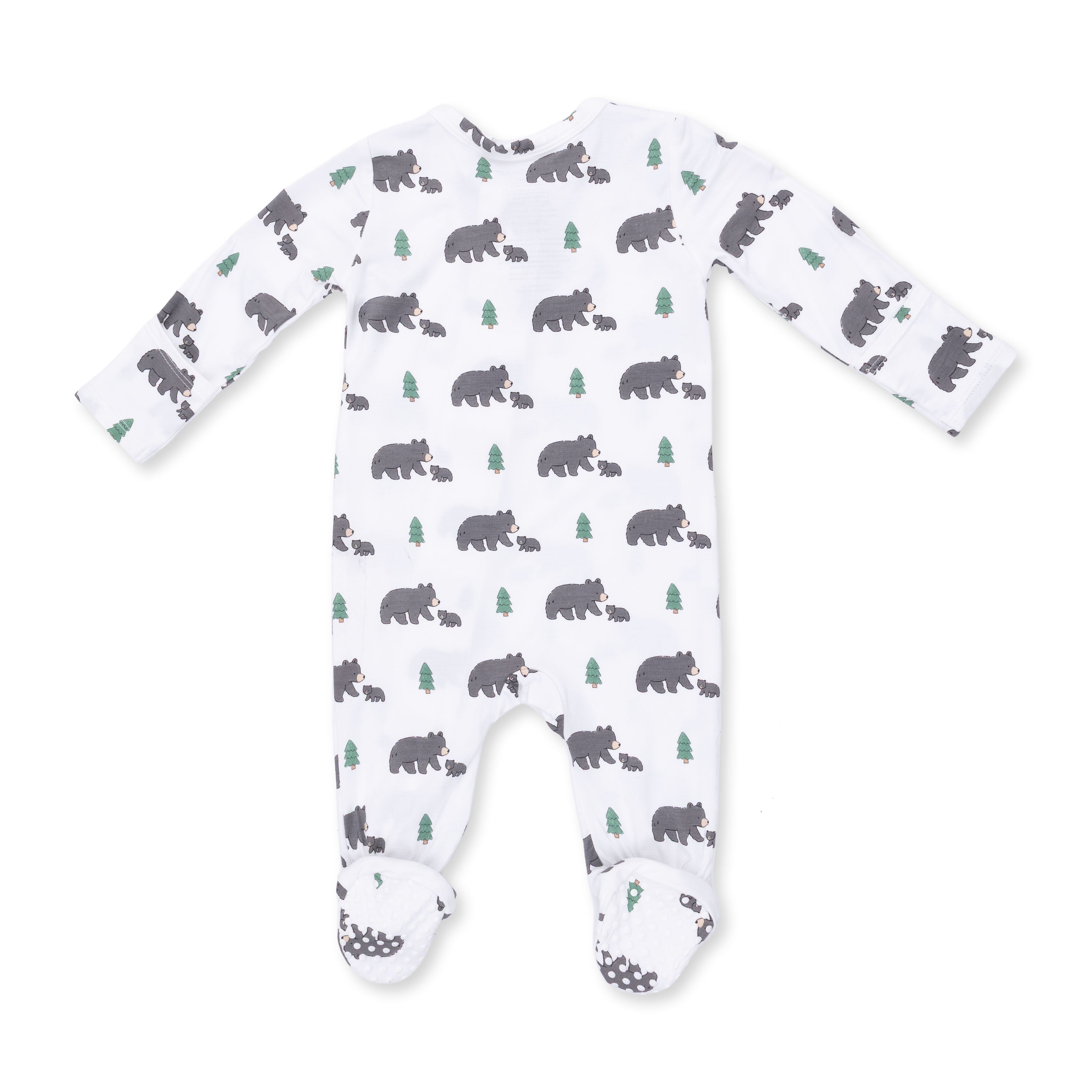 Black Bears - 2 Way Zipper Footie