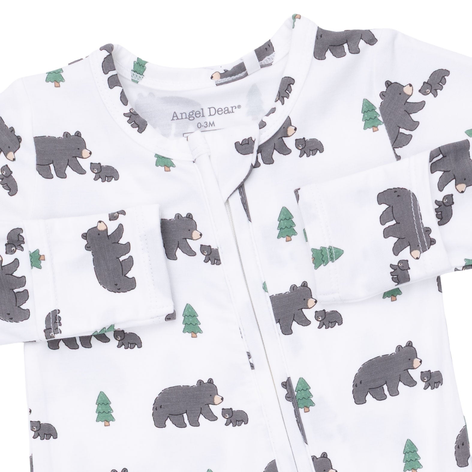Black Bears - 2 Way Zipper Footie