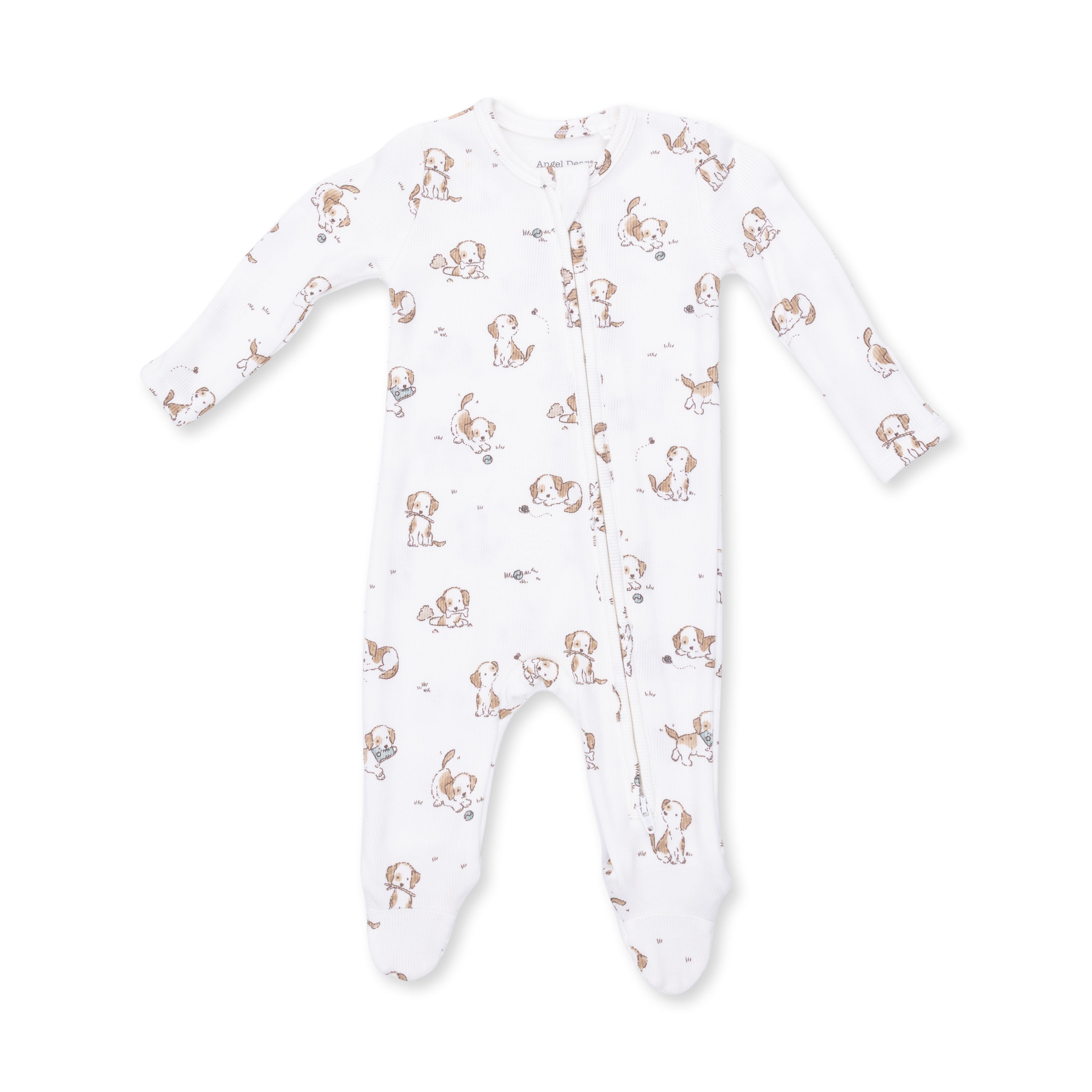 Explorer Puppy Blue - 2 Way Zipper Footie