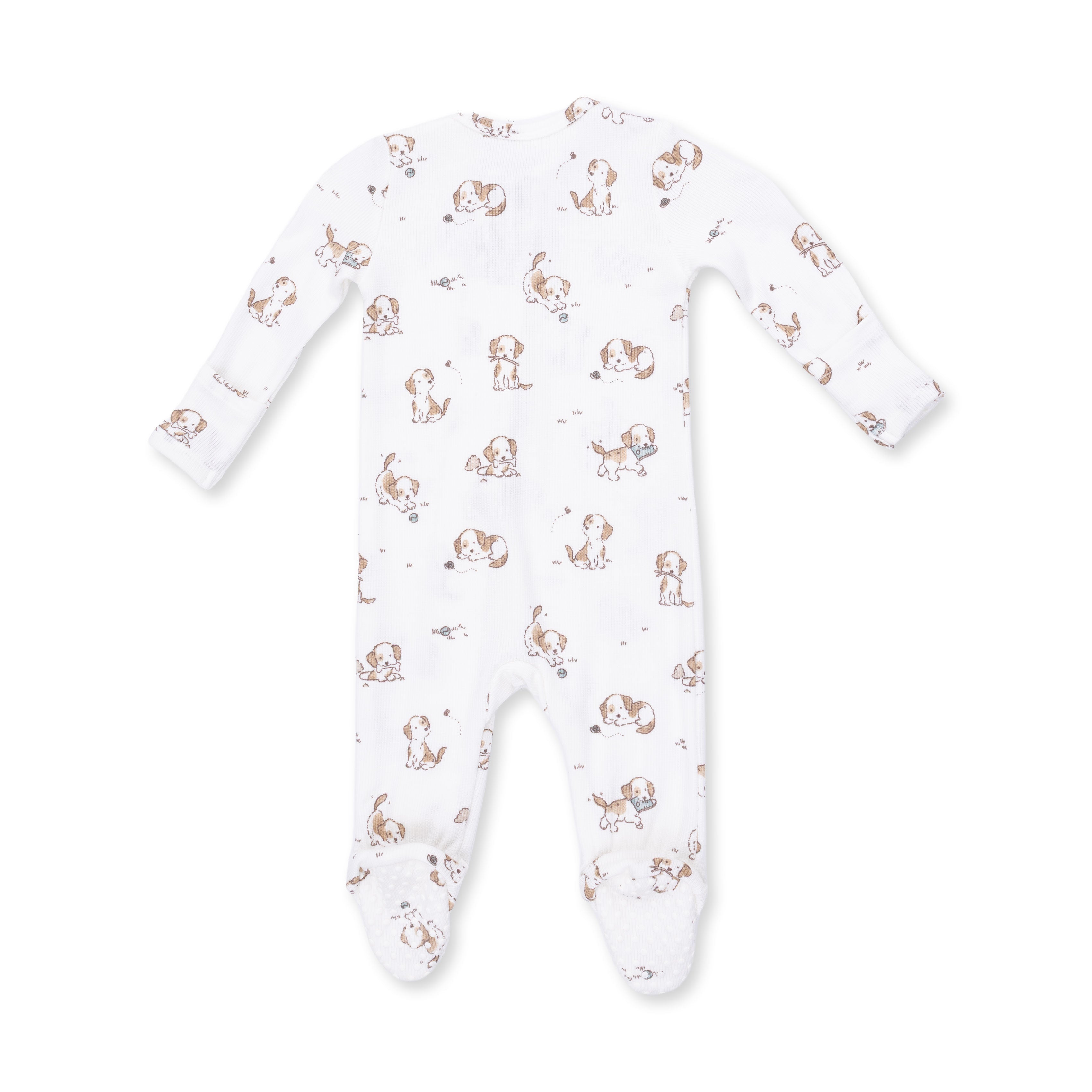 Explorer Puppy Blue - 2 Way Zipper Footie