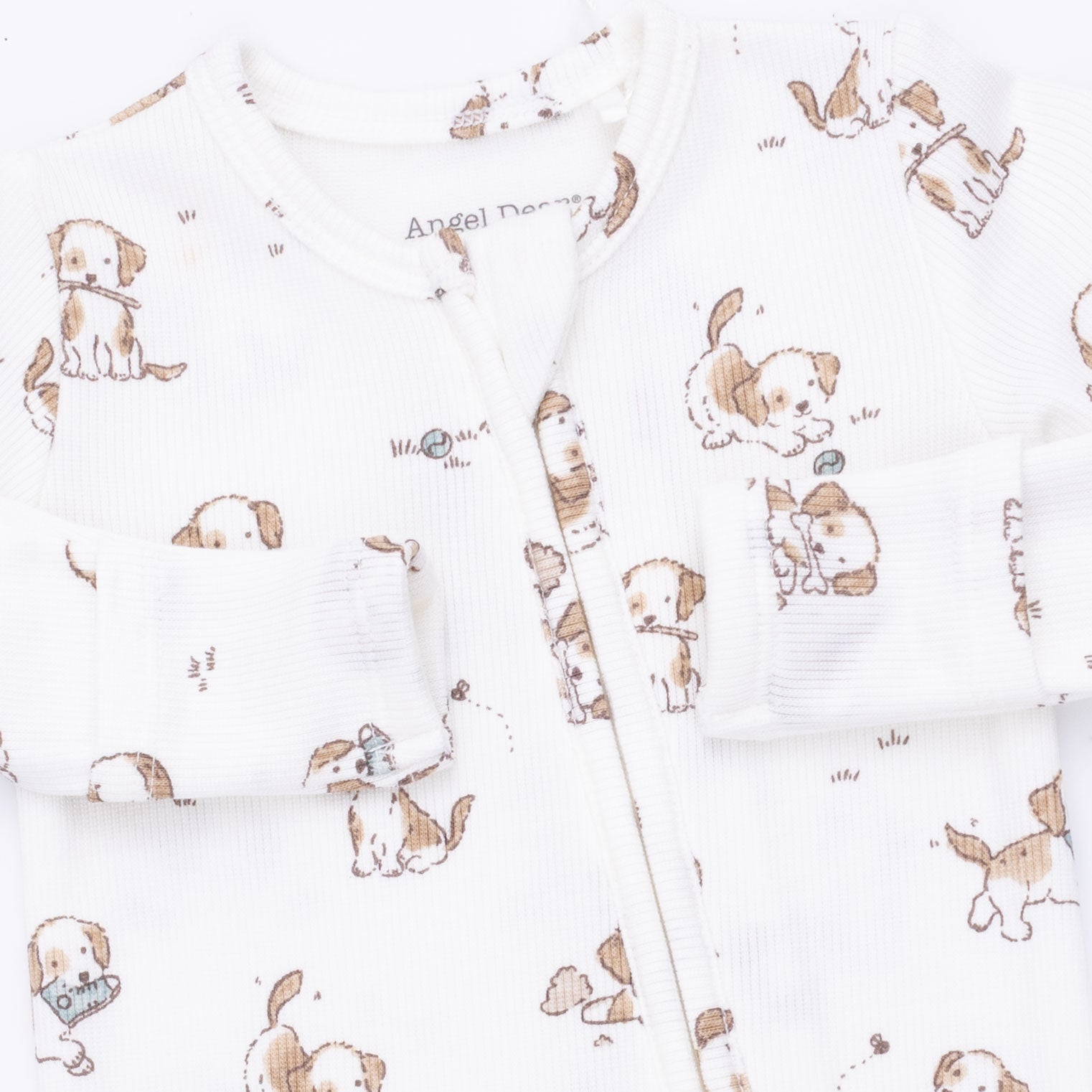 Explorer Puppy Blue - 2 Way Zipper Footie