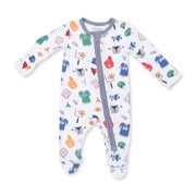 Game Day - 2 Way Zipper Footie