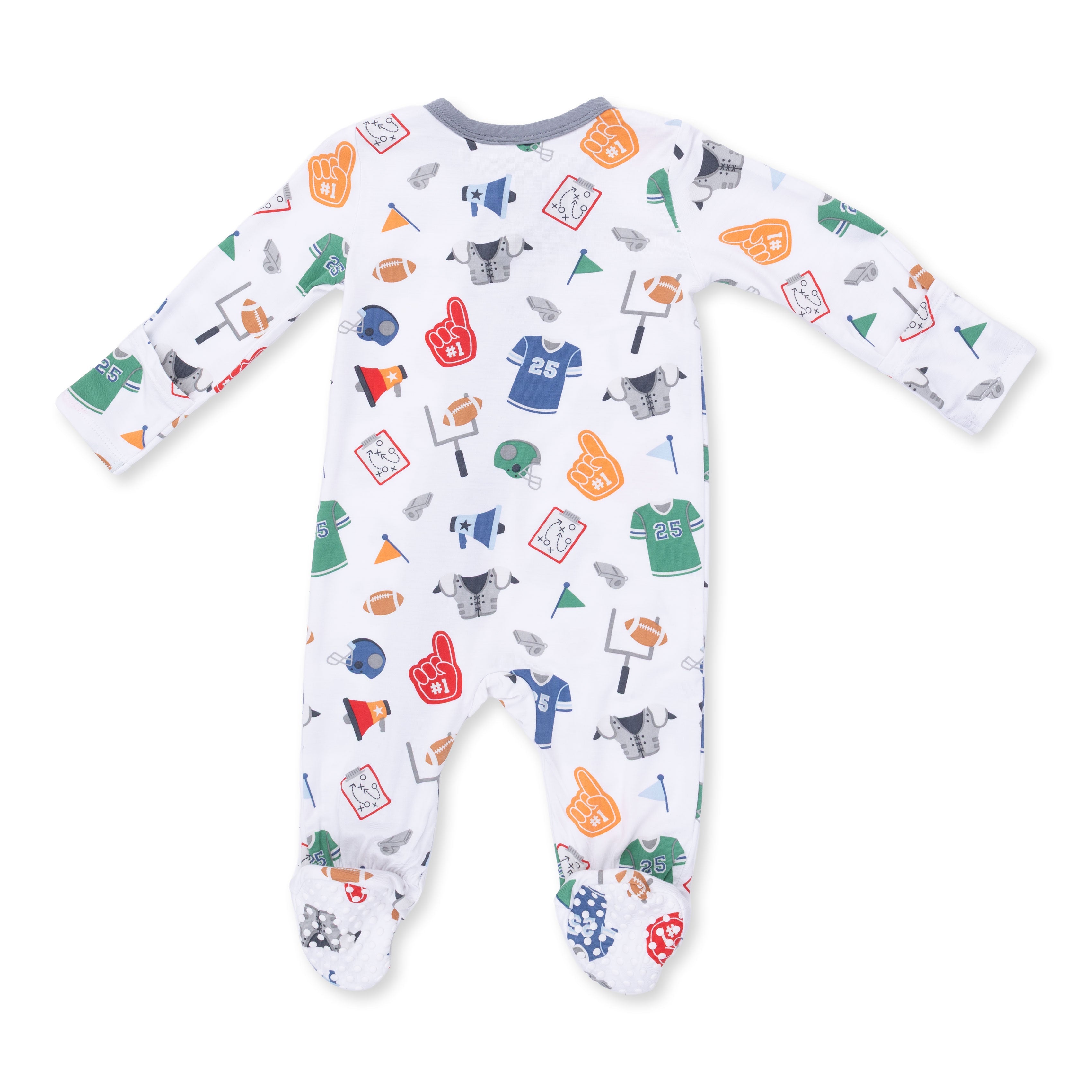 Game Day - 2 Way Zipper Footie