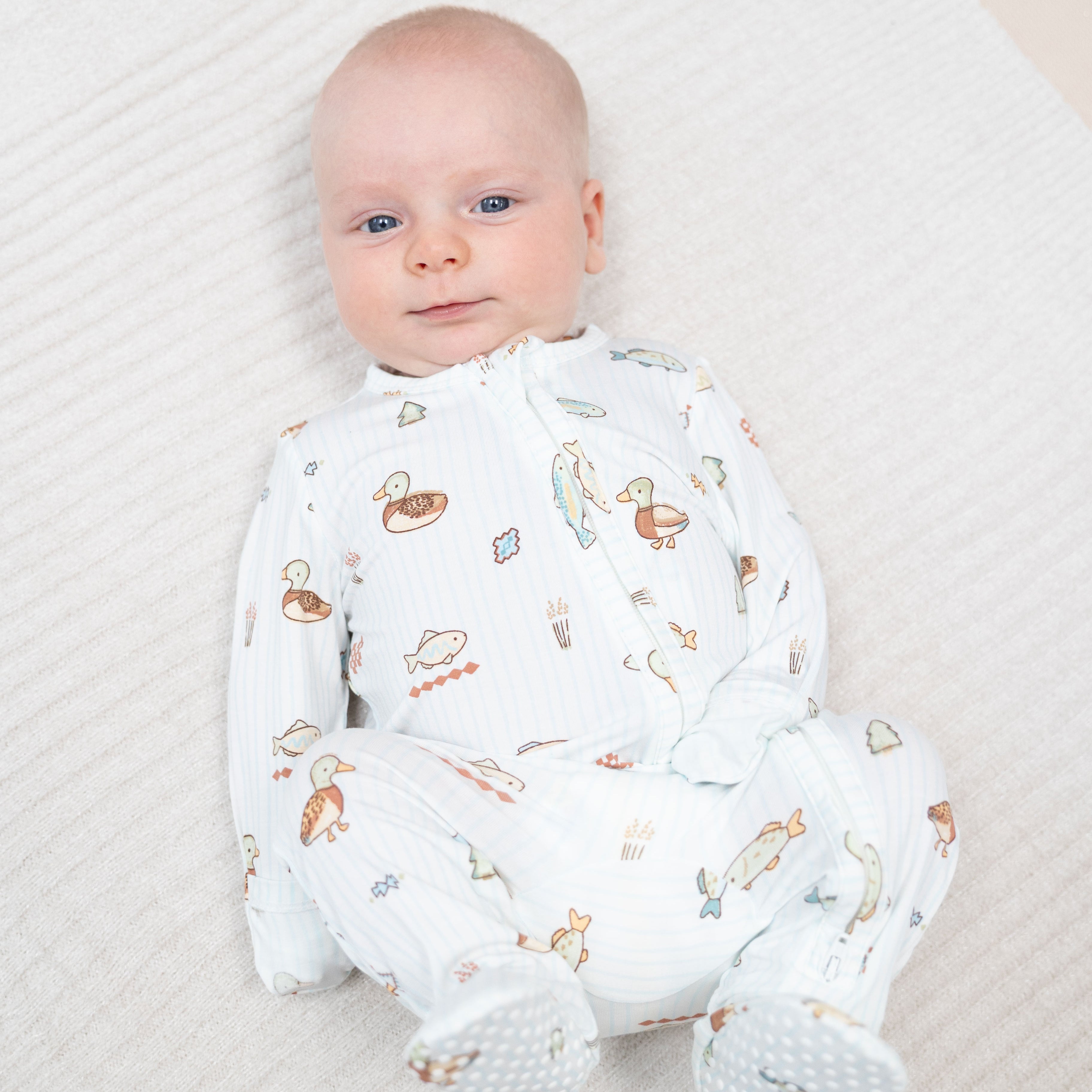 Lake Cuties - 2 Way Zipper Footie
