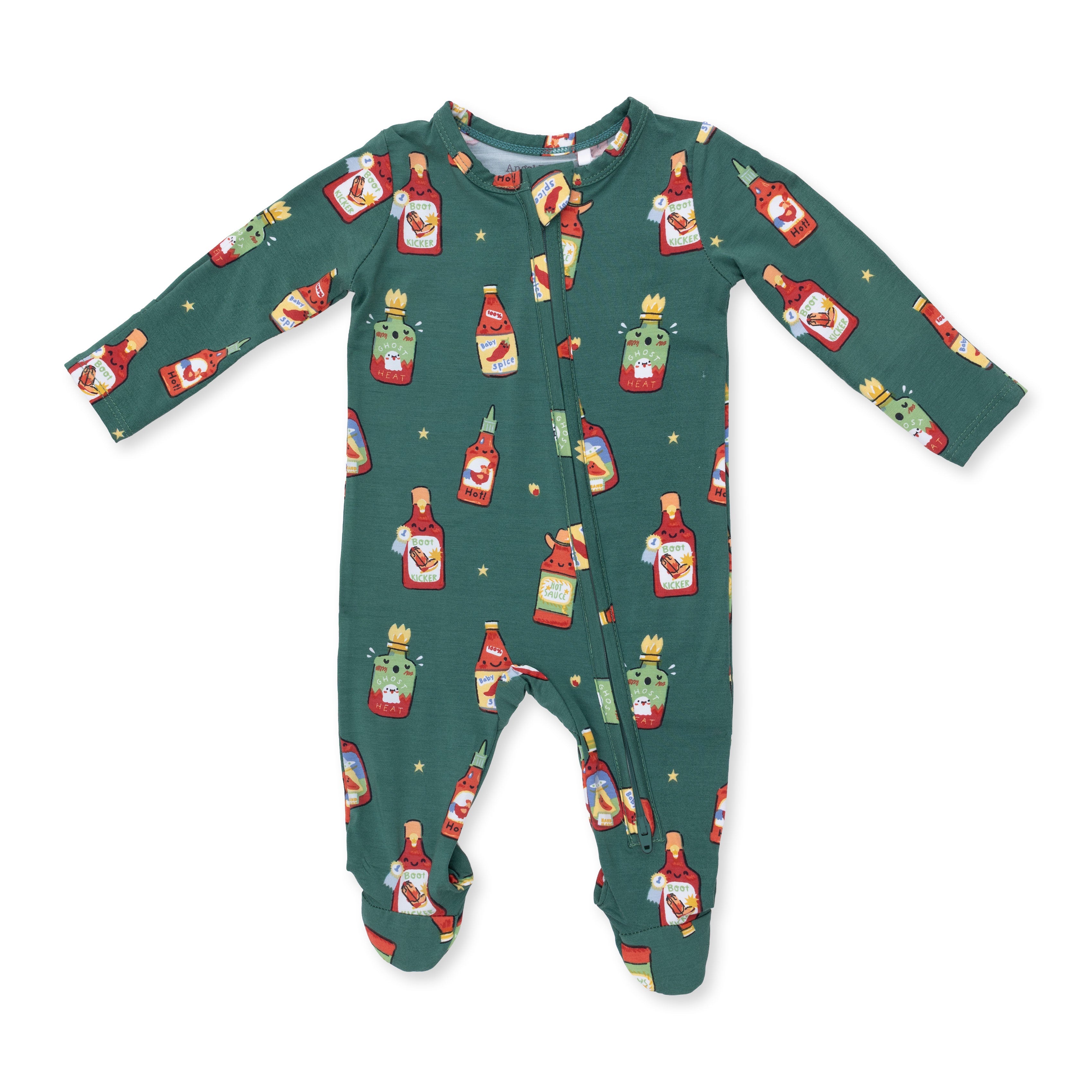 Spice Spice Baby - 2 Way Zipper Footie