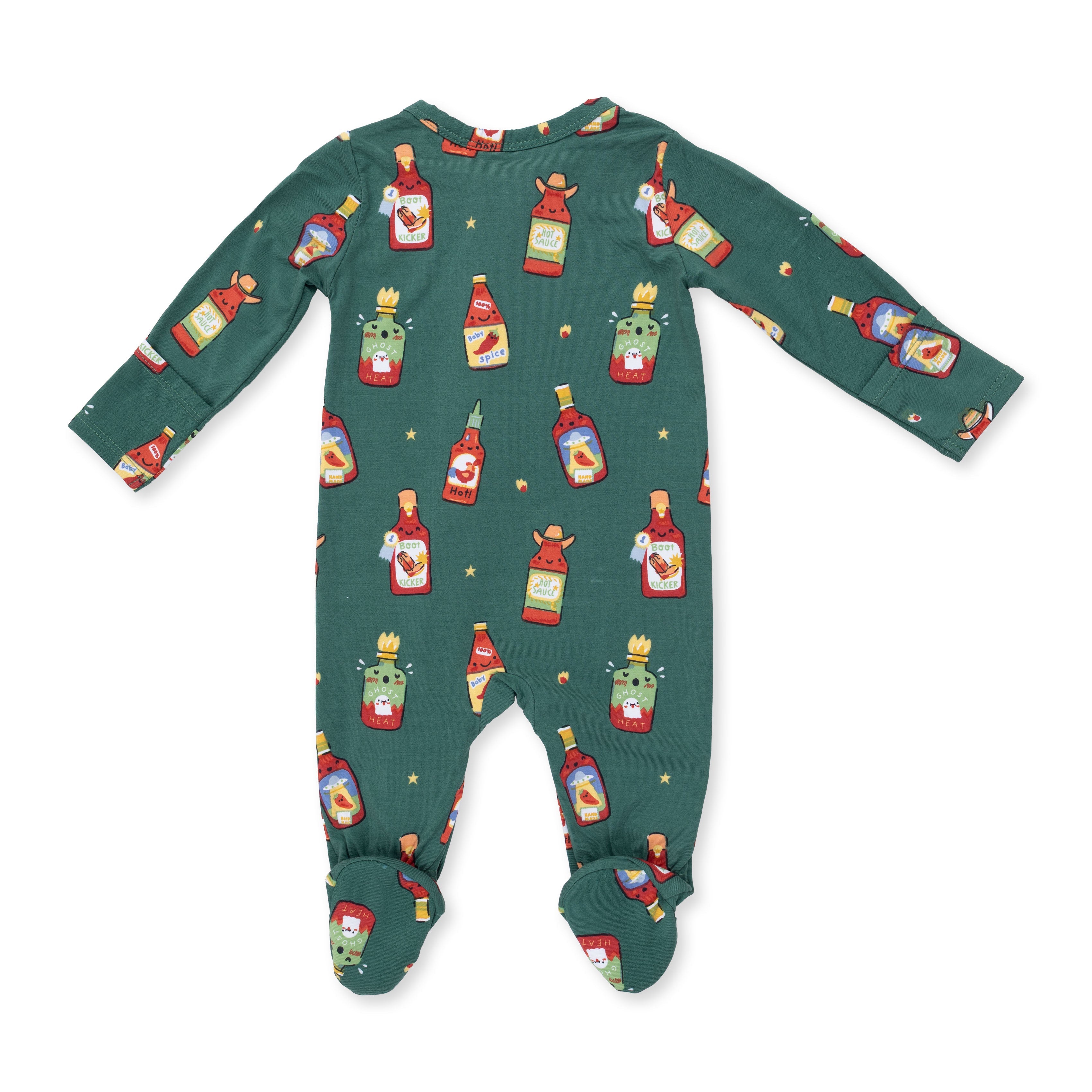 Spice Spice Baby - 2 Way Zipper Footie