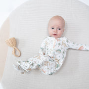 Sweet Baby Dinos - 2 Way Zipper Footie