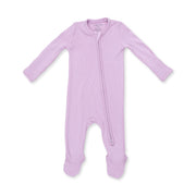 Solid Winsome Orchid - 2 Way Zipper Footie
