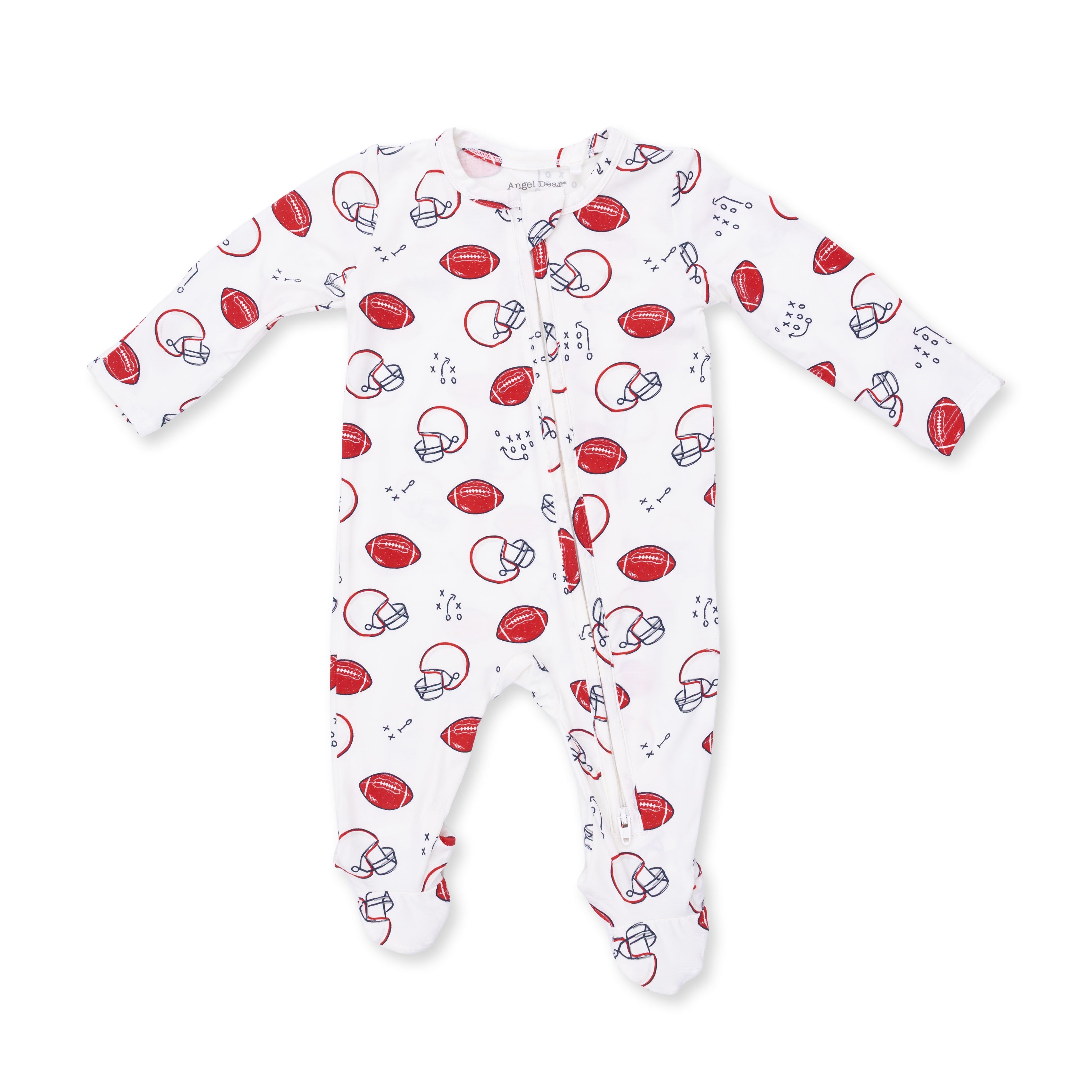 Touchdown Time - 2 Way Zipper Footie