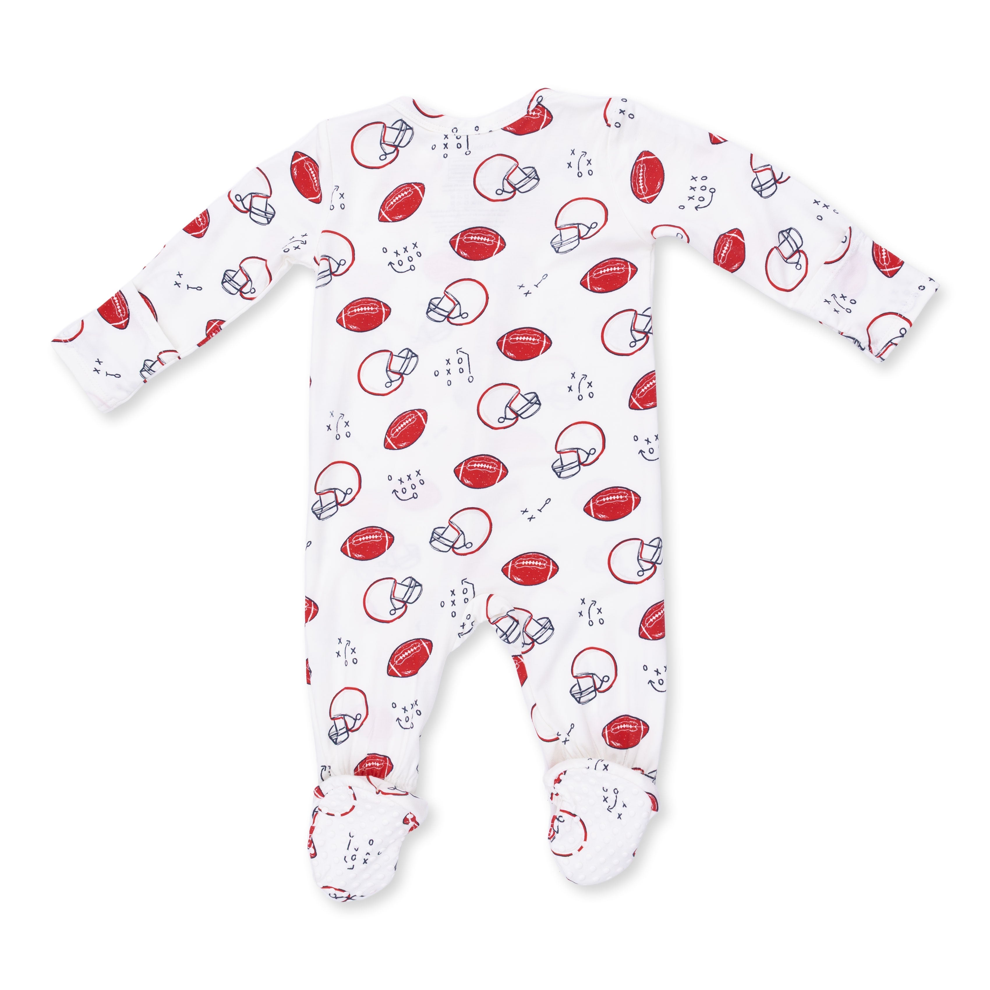 Touchdown Time - 2 Way Zipper Footie