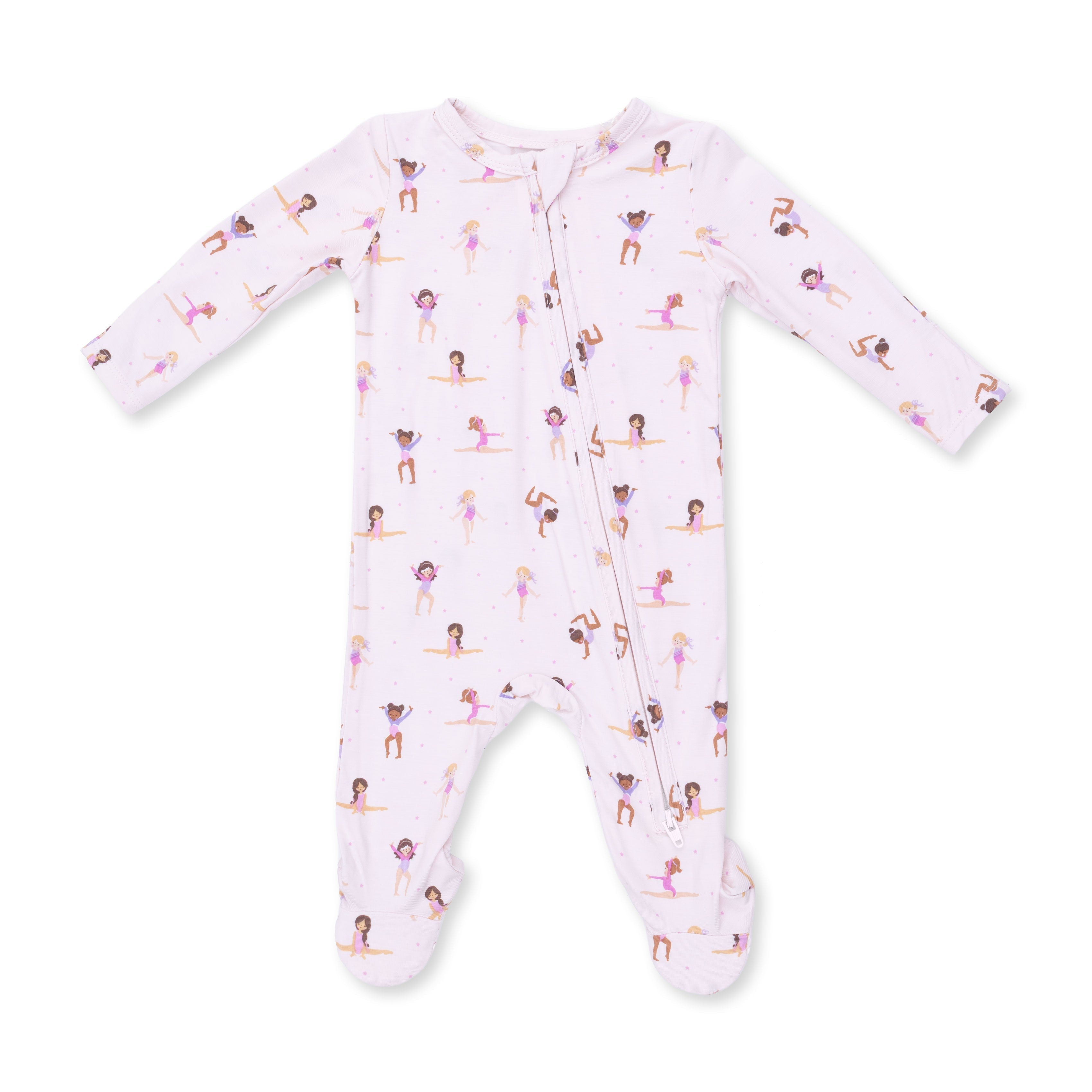 Tiny Tumblers - 2 Way Zipper Footie