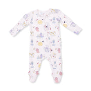 Spa Dogs - 2 Way Ruffle Back Zipper Footie