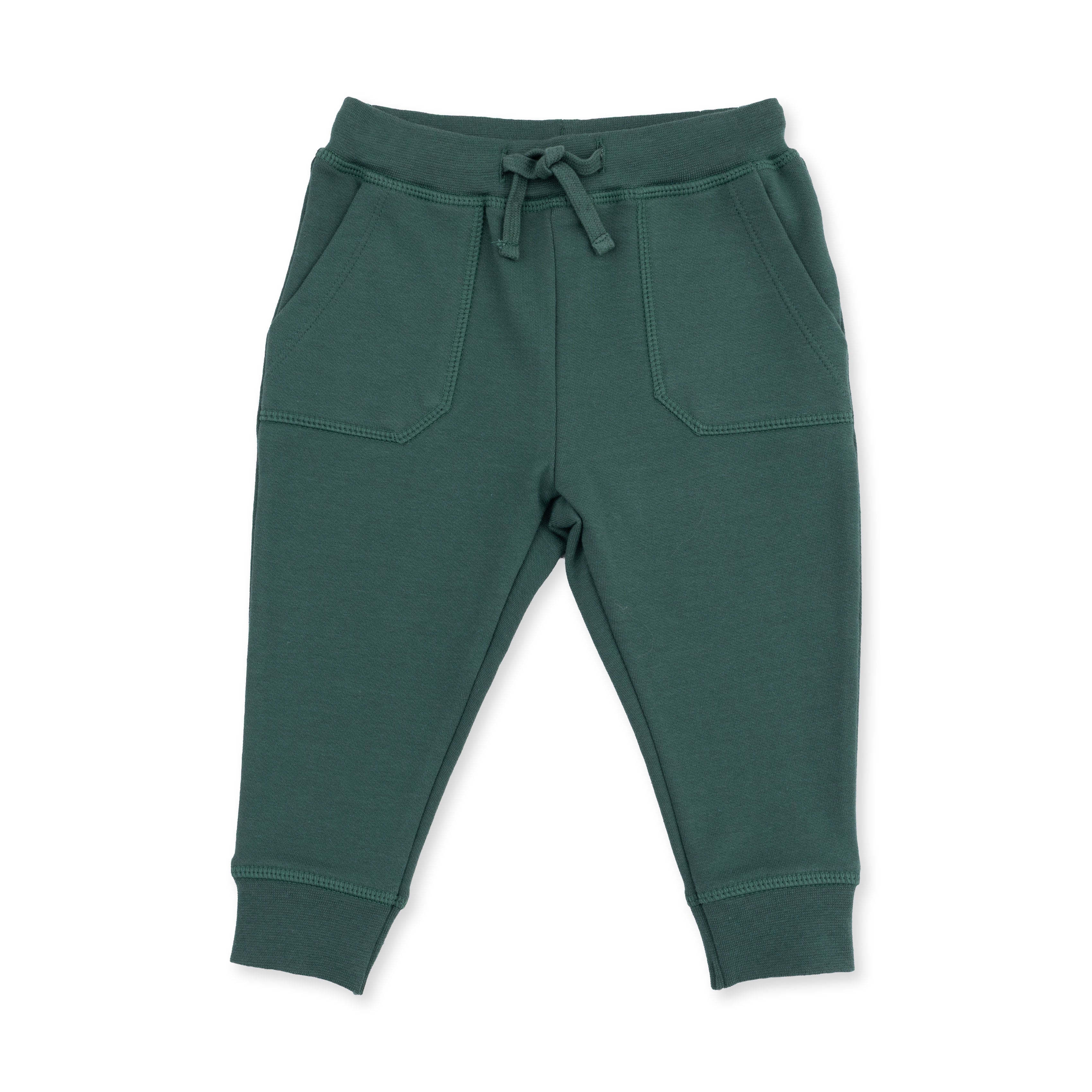 Rugby Stripe Green - Long Sleeve Polo and Jogger