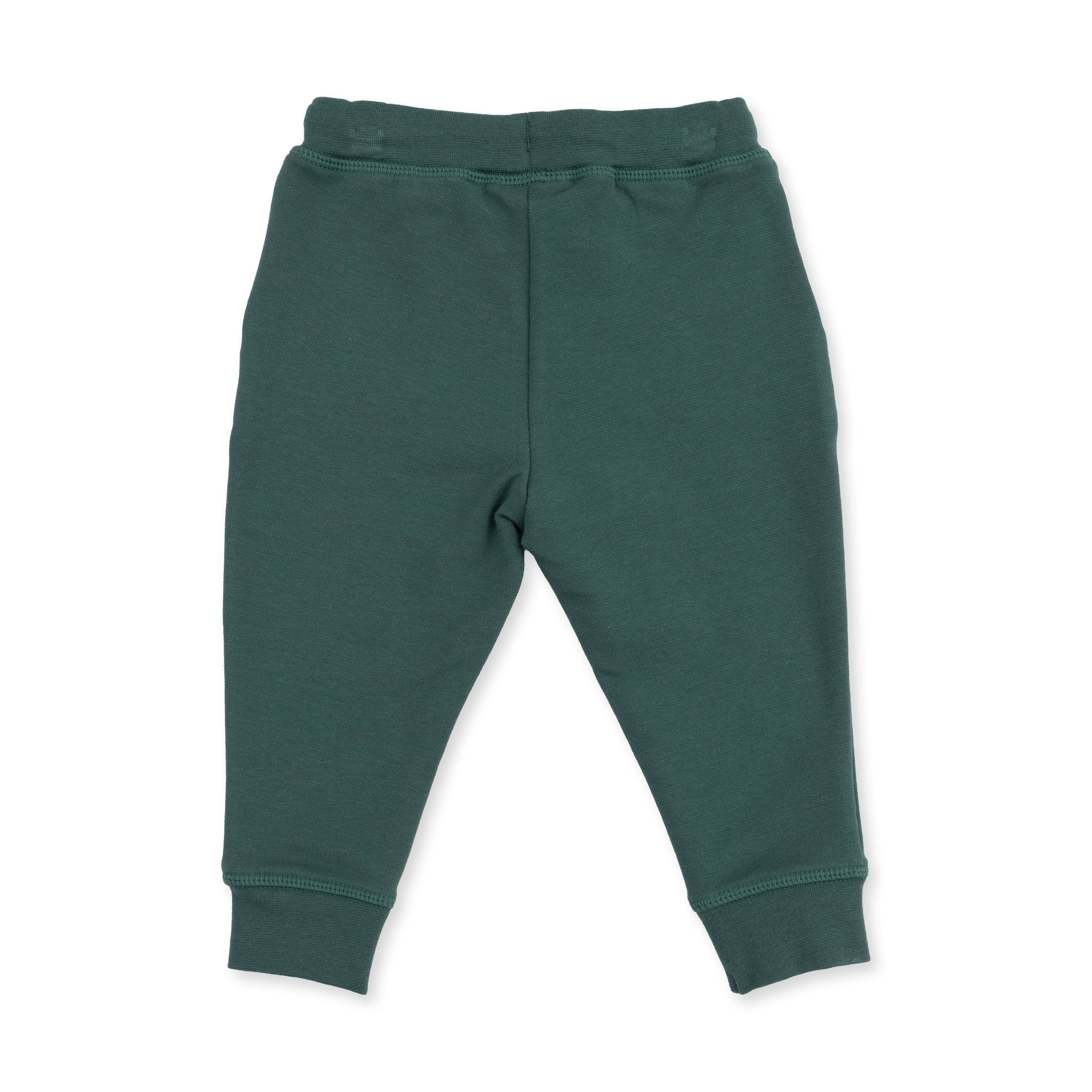 Solid Smoke Pine - Jogger Pant