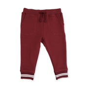 Varsity French Terry - Jogger Pant Maroon