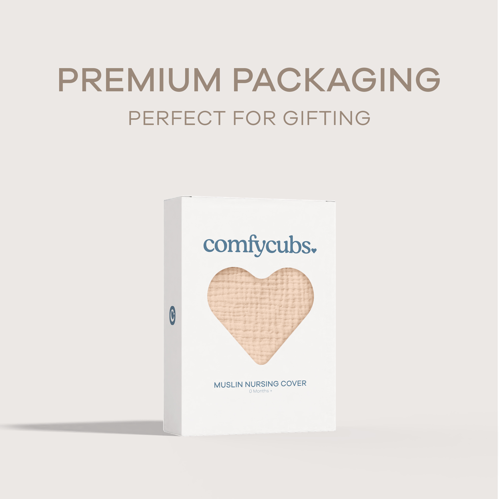 Muslin Nursing Cover, Pack of 1 in Cream